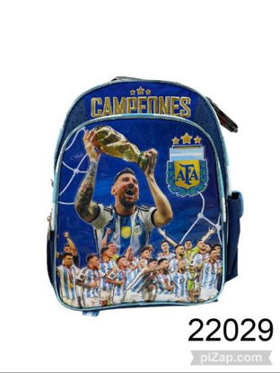 Imagen de MOCHILA AFA "CAMPEONES" ESPALDA 16" 1.26
